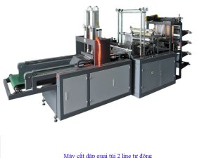 Máy cắt + Dập tự động 2 line chi na